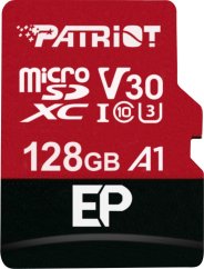 Patriot EP Series MicroSDXC 128 GB Class 10 UHS-I/U3 A1 V30 (PEF128GEP31MCX)