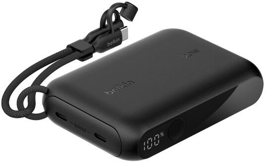 Belkin Powerbank 10.000mAh Čierny Display PD 20W USB-C BPB027hqBK