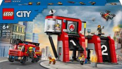 LEGO City Hasičská stanica s hasičským autom (60414)