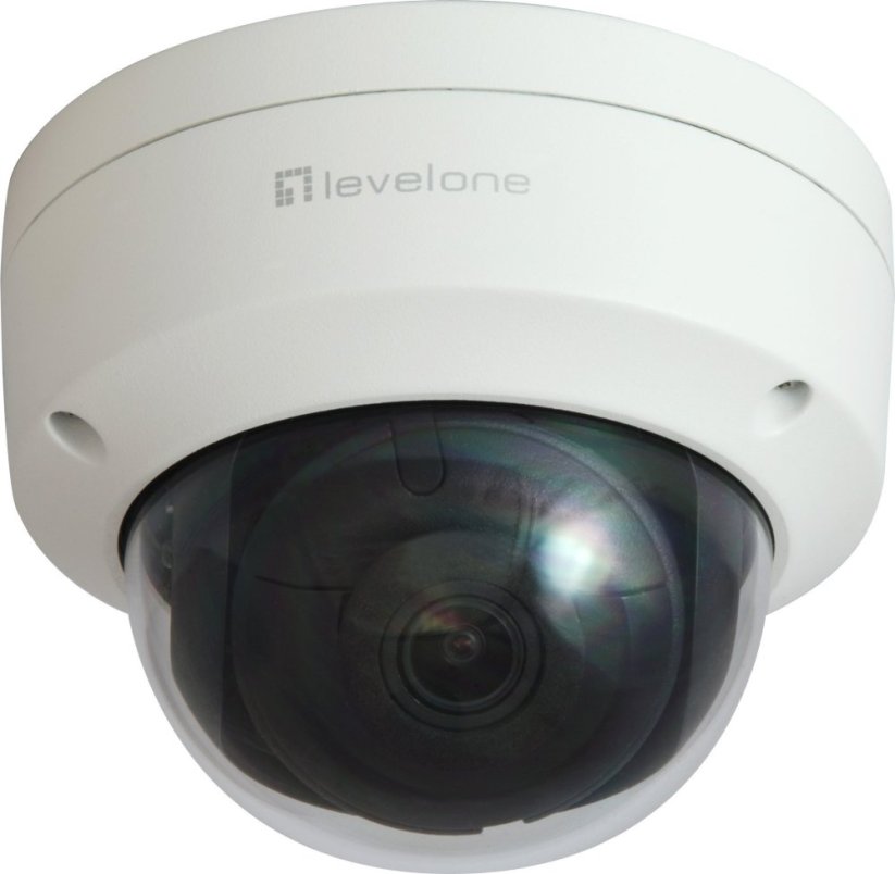 LevelOne LevelOne IPCam FCS-3404        Dome Out 6MP H.265 IR  9W PoE