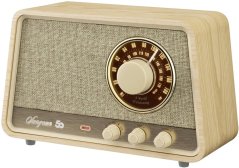 Sangean Sangean WR-101 table radio, Bluetooth, light oak
