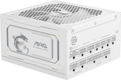 MSI MAG A1000GL PCIE5 White 1000W (306-7ZP9B51-CE0)