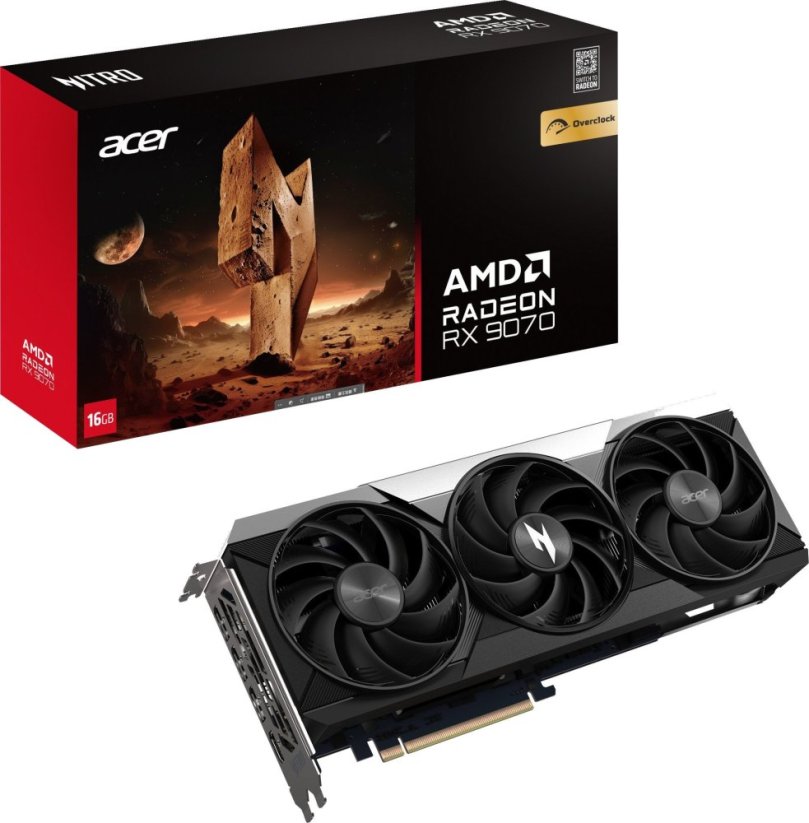 Acer Nitro Radeon RX 9070 OC 16GB GDDR6 (DP.Z4EWW.P01)