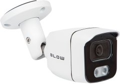 Blow 77-855# Kamera ip blow 8mp bl-i8is28bwm/poe Biela tubowa mikrofon