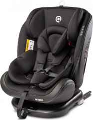 Caretero CARETERO AutosedačkaMUNDO ISOFIX 0-36KG BLACK