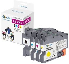 G&G Toner 4 XL kartridże zastępują Brother LC427XLVAL