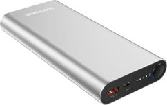 Realpower PB-20000PD Pro 20000 mAh strieborný