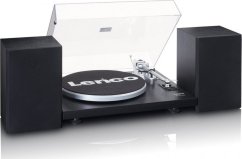 Lenco Lenco LS-500BK - gramofon HiFi z Sadaem Reproduktorów