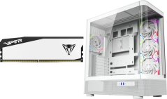 NoName Viper Elite 5, DDR5, 16 GB, 6000MHz, CL30 (VEB516G6030W) + Obudowa XYZ PC GEAR Quantum ARGB biała (X-CS-QUANTUM-W)