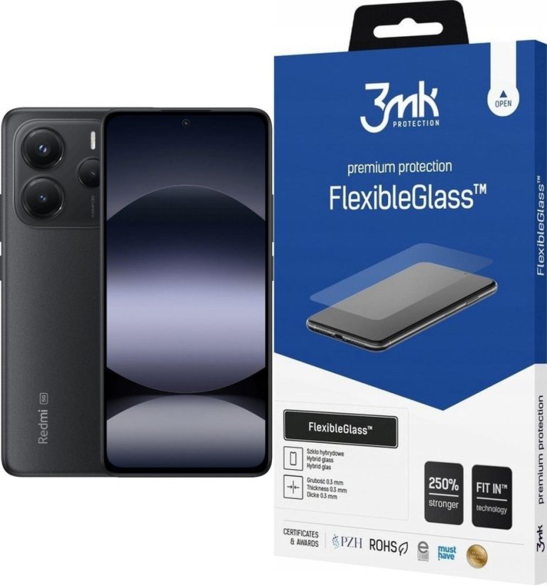 Xiaomi Redmi Note 14 5G 8/256GB Czarny  (MZB0INYEU) + FlexibleGlass