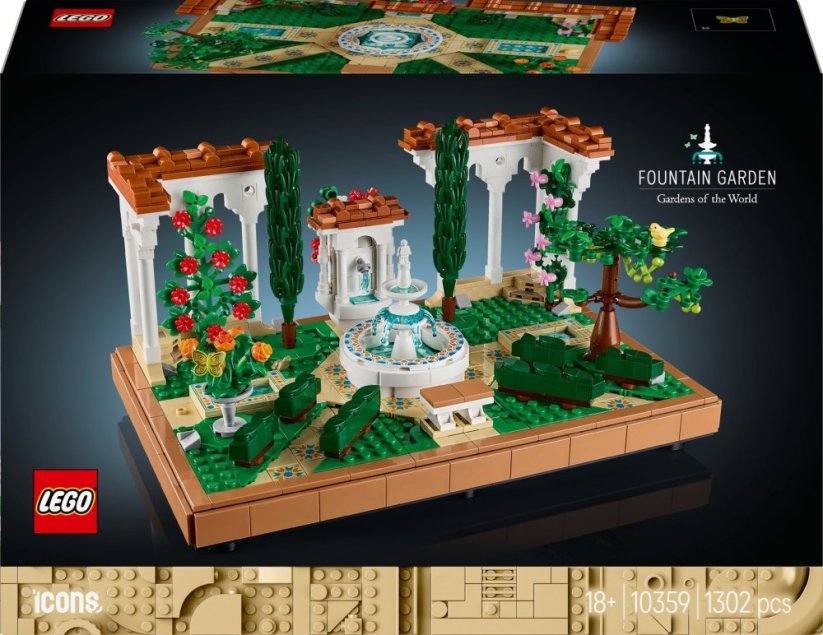 LEGO  Icons Záhradná fontána (10359)
