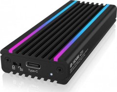 Icy Box USB-C 3.2 Gen 2 - M.2 NVMe SSD RGB (IB-1824ML-C31)