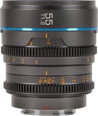 Sirui Sirui Cine Lens Nightwalker S35 55mm T1.2 E-Mount Metal Grey