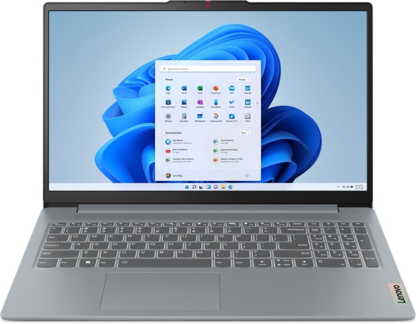 Lenovo IdeaPad Slim 3 15ABR8 Ryzen 7 5825U / 16 GB / 512 GB / W11 (82XM00LMUS)