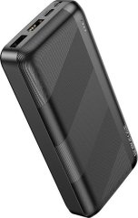 Borofone BOROFONE POWER BANK 20000MAH BJ27A PINDAR - 2XUSB - Čierny