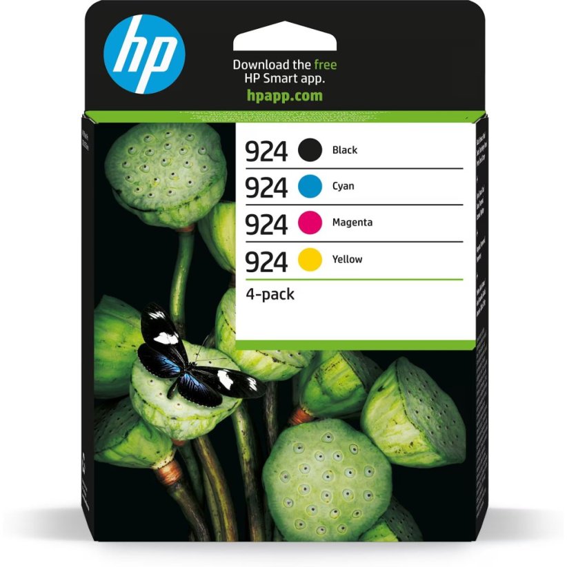 HP 924 CMYK original ink (6C3Z1NE#30A)