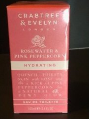 Molton Brown Crabtree & Evelyn, Rosewater & Pink Peppercorn, Eau De Toilette, For Women, 100 ml For Women WOMEN