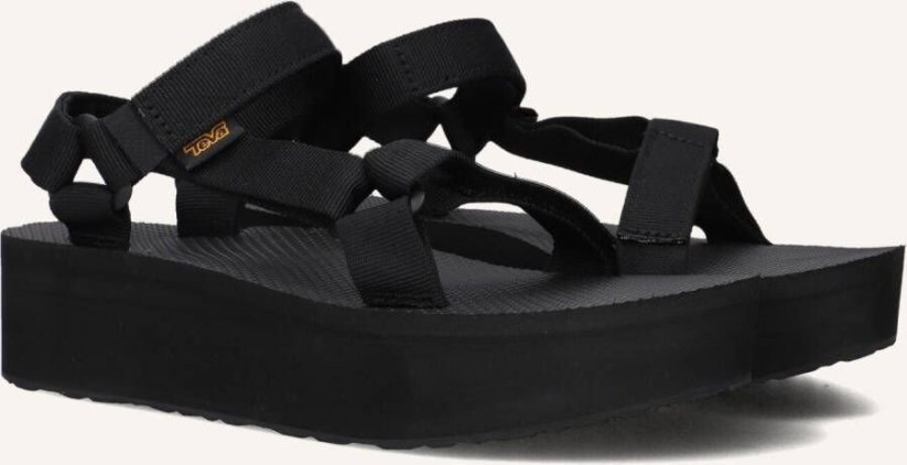 Teva W'S Frokovform Sandal Slim, BLK, 41 (us 10); uk 8