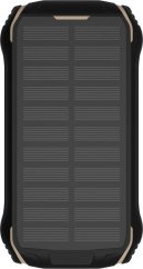 Vinnic Vinnic SACA PEAK Solar Powerbank 20.000mAh IP65 1xC 2xA, black