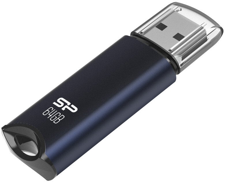 Silicon Power Pamięć USB Marvel M02 64 GB USB Typu-A 3.2 Gen 1 (3.1 Gen 1) Čierny (SP064GBUF3M02V1B)