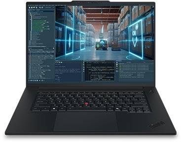 Lenovo ThinkPad P1 Gen 9 Intel Core Ultra 7 356H Mobilna stacja robocza 40,6 cm (16") WUXGA 64 GB LPDDR5x-SDRAM 1 TB SSD NVIDIA RTX PRO 2000 Blackwell Wi-Fi 7 (802.11be) Windows 11 Pro Čierny Skandynawia (21UE0006MX)