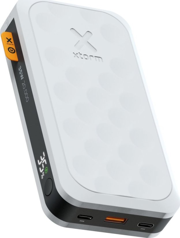Xtorm Powerbank FUEL 5 20.000mAh 35W 2xUSB-C PD, 1xUSB-A Biely