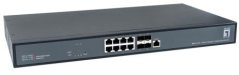 LevelOne XEL-1291 Zarządzany L3 10G Ethernet (100/1000/10000) 1U Čierny (57083017101)