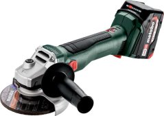 Metabo METABO.ANGLE GRINDER 18 L BL 9-125 2x4.0Ah METABOX
