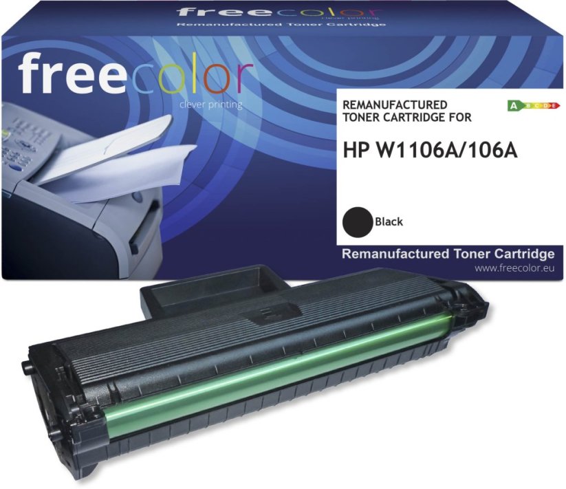 Freecolor Toner HP 106A (W1106A) black 3000 stron remanufactured