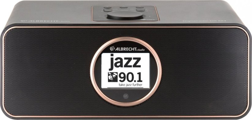 Albrecht Albrecht DR 884 Internetradio schwarz DAB+/UKW