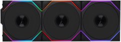 Lian Li Lian Li UNI FAN TL Wireless Lüfter, ARGB, PWM, 3er-Pack - Reverse Blade, 120mm, schwarz