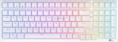 Royal Kludge RK98 - HOTSWAP - WHITE