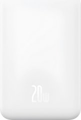 Baseus magnetický mini powerbank Baseus 5000mAh 20W (Biely)