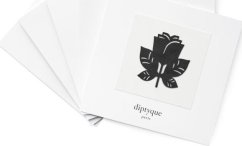 Diptyque Set, Diptyque, Eau Rose - Patch De Parfum, Body Stickers, Perfumed, Floral, For Skin, Black, 5 pcs For Women WOMEN