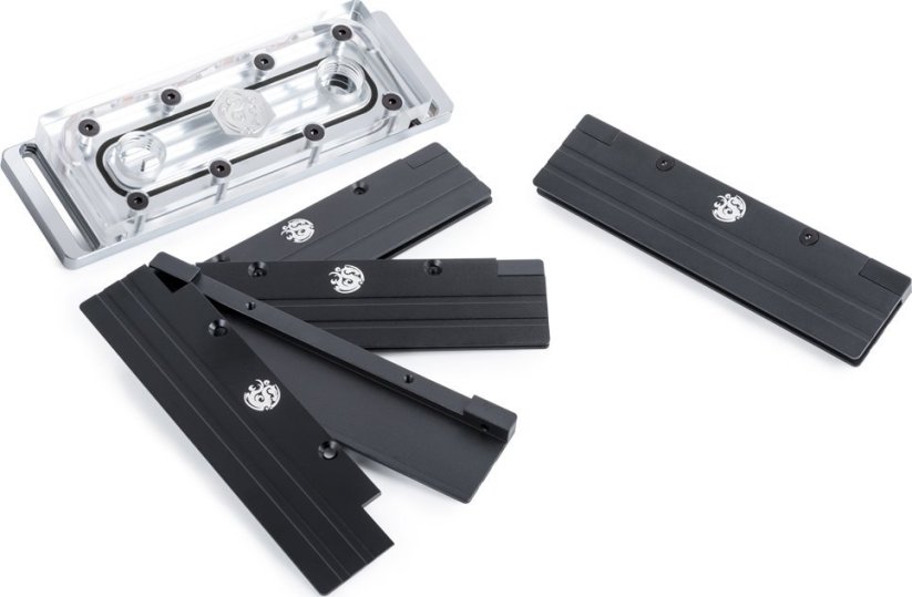 BitsPower Bitspower Arbeitsspeicherkühler, ARGB - transparent 8er-Pack