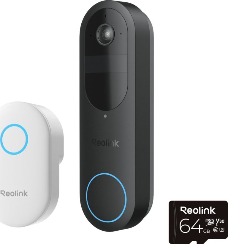 Reolink Bundle Türklingel: D340B mit Klingel und 64GB Speicher