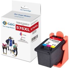G&G Patr. Canon CL-576XL XXL objem: 13,5ml color/400 str. (21401)