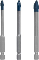 Bosch EXPERT HEX-9 HardCeramic Bits, 3pcs Set 5/6/8