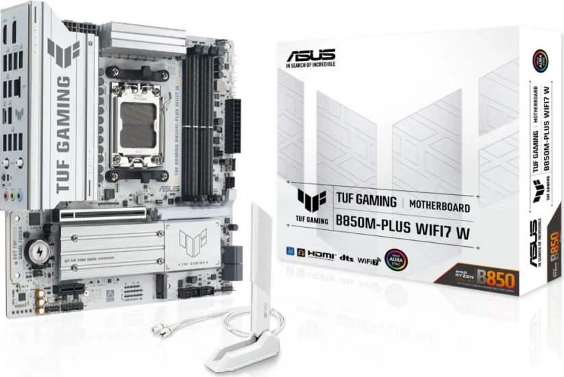Asus MB AMD B850 SAM5 MATX/GAMING B850M-PLUS WIFI7 W ASUS