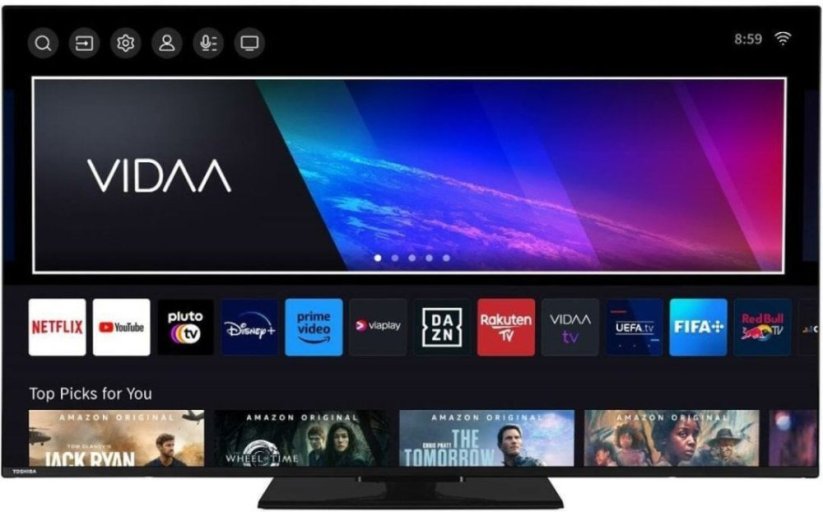 Toshiba Smart TV Toshiba 65QV3463DG 4K Ultra HD 65" HDR QLED
