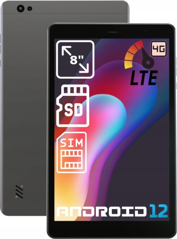 Blow Tab8 8" 32 GB 5G Sivý (79-061#)