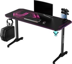Ultradesk Frag V3 Czarno-Różowe 140 cmx60 cm