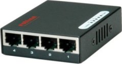 Roline Prepínač ROLINE Gigabit Ethernet, kieszonkowy, 4 porty