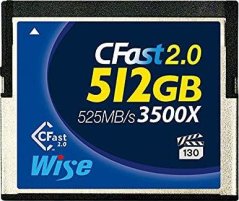 Wise Advanced Blue 3500X CFast 512 GB  (WI-CFAST-5120)