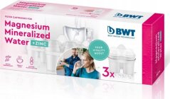 BWT BWT 814453 3-Pack +Zinc Magnesium Mineralized Water