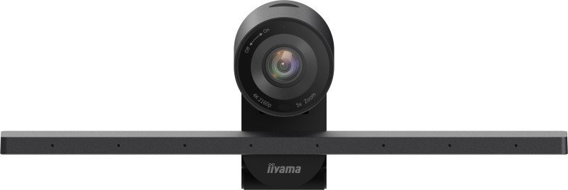 iiyama IIYAMA UC-CAM10PRO-MA1 Camera 4K UHD 120degree FOV 8MP STARVIS sensor 5x Zoom 2D/3D Noise cancelling Auto Framing