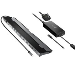 j5create j5create JCD543P-FN stacja dokująca Przewodowa USB 3.2 Gen 1 (3.1 Gen 1) Type-C Čierny, strieborný