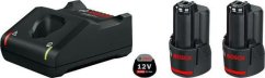 Bosch Sada 2x 3.0Ah, 12V (1600A019RD)