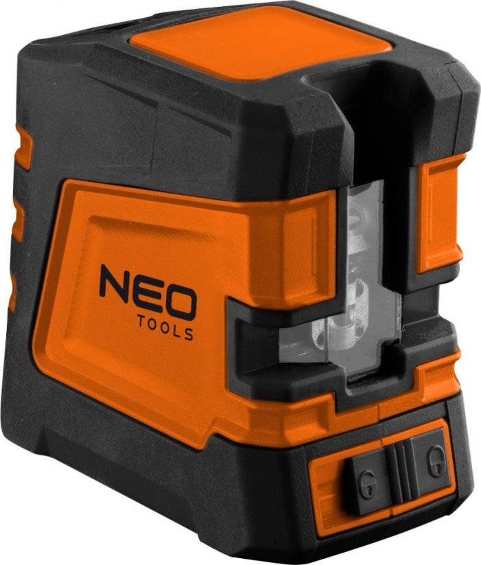 Neo Krížový líniový laser 75-107 Zelený 20 m