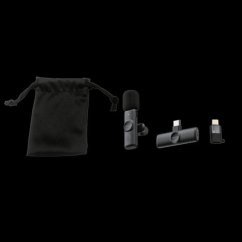 Deltaco Belaidis vlogging mikrofonas DELTACO USB-C/Lightning, 1-pack / VLOG-100